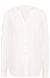 Блуза прямого кроя с V-образным вырезом HUGO