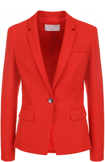 Приталенный жакет на одной пуговице HUGO