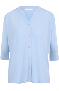 Блуза свободного кроя с укороченным рукавом HUGO