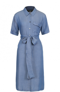 Джинсовое платье-рубашка с поясом Pietro Brunelli