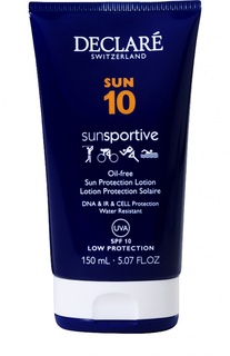 Солнцезащитный лосьон SPF 10 без содержания масла для активных людей Declare