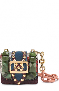Сумка Buckle с отделкой из кожи питона Burberry
