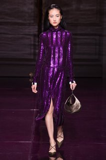 Шелковое платье с пайетками Nina Ricci