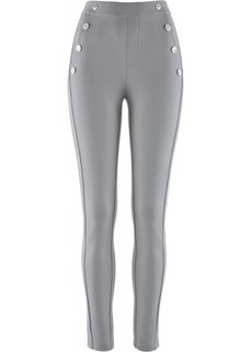 Легинсы из трикотажа Punto Di Roma (нейтрально-серый) Bonprix