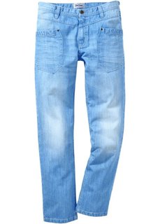 Джинсы Regular Fit Straight, cредний рост (N) (голубой) Bonprix