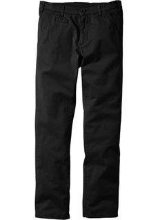 Классические брюки-стретч, cредний рост (N) (черный) Bonprix