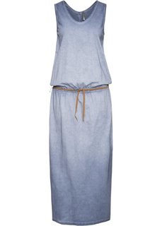 Трикотажное платье (темно-синий) Bonprix