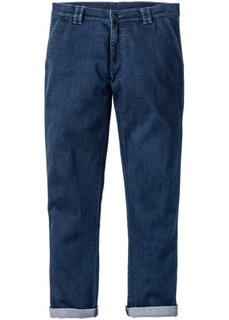 Джинсы-слаксы Regular Fit, cредний рост (N) (синий) Bonprix