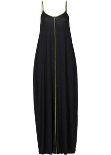 Макси-платье (черный) Bonprix