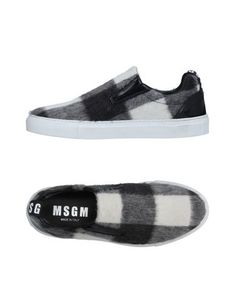 Низкие кеды и кроссовки Msgm