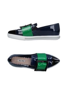 Мокасины MIU MIU