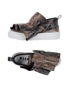 Низкие кеды и кроссовки Msgm