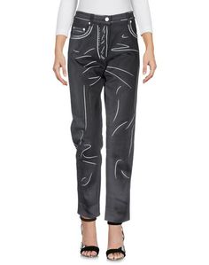 Джинсовые брюки-капри Moschino Couture