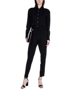 Комбинезоны без бретелей Anthony Vaccarello Noir