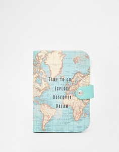 Обложка для паспорта Sass & Belle Time To Explore - Мульти