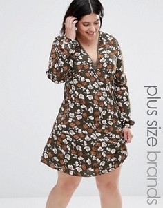 Свободное платье с принтом Alice & You - Мульти