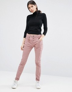 Черные зауженные джинсы антифит Vero Moda - 34 - Розовый