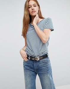 Полосатая футболка с контрастным карманом Levis Perfect - Мульти
