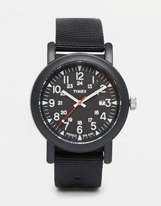 Часы с нейлоновым ремешком Timex Originals Camper T2N364 - Черный