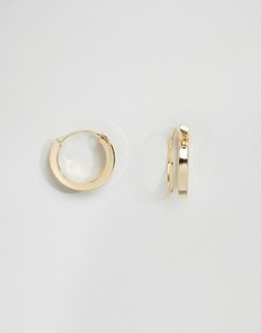 Серьги-кольца ограниченной серии с массивной витой отделкой - Золотой Asos