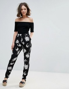 Суженные книзу брюки b.Young Hessio - Мульти