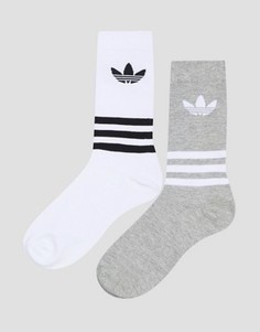 2 пары носков с 3 полосками adidas Originals - Мульти