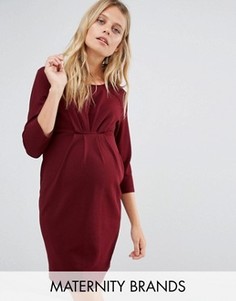 Платье-трапеция для беременных New Look Maternity - Красный