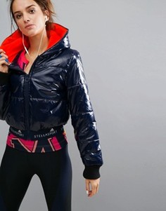 Дутая куртка adidas x Stella Sport - Темно-синий