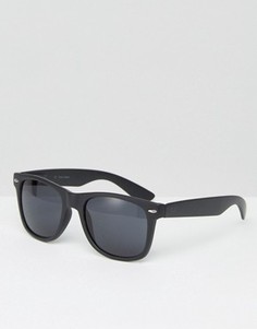 Квадратные солнцезащитные очки Jack & Jones - Черный