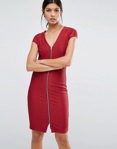 Платье на молнии Y.A.S - Красный