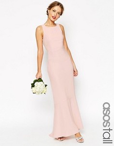 Платье макси ASOS TALL WEDDING - Розовый