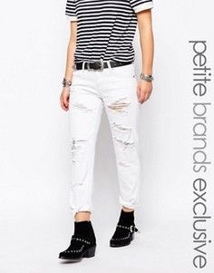 Рваные джинсы Glamorous Petite - Белый
