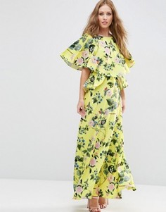 Платье макси с принтом ASOS - Мульти