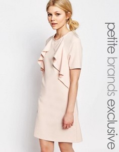 Цельнокройное платье с короткими рукавами Alter Petite - Розовый
