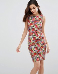 Цельнокройное платье с цветочным принтом Sugarhill Boutique Libby - Мульти
