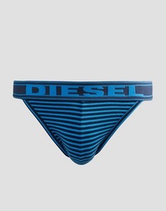 Трусы-бандаж в полоску Diesel - Синий