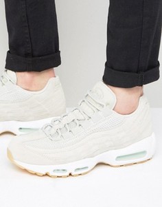 Серые кроссовки-премиум Nike Air Max 95 538416-003 - Серый