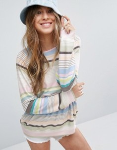 Свитшот в полоску Wildfox - Мульти