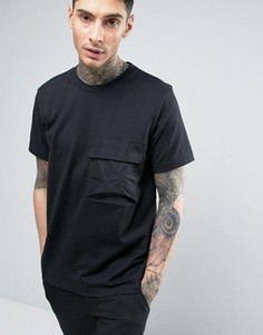 Свободная футболка adidas Originals - Черный