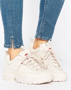 Розовые кроссовки Fila Disruptor - Розовый
