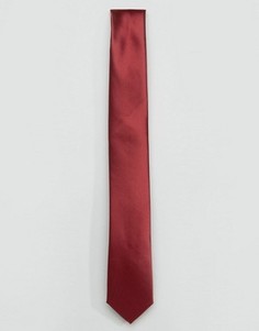 Красный однотонный галстук Gianni Feraud - Красный
