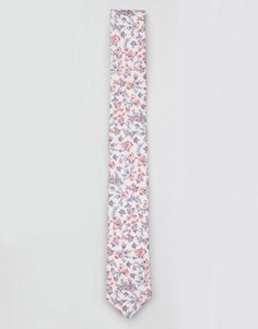 Галстук с розами Gianni Feraud Liberty - Розовый