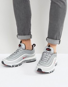 Серебристые кроссовки Nike Air Max 97 884421-001 - Серебряный