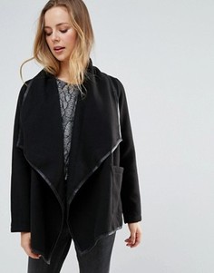 Куртка с каскадным передом Wal G - Черный