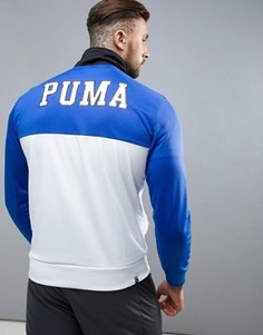 Белая спортивная куртка в винтажном стиле Puma - Белый