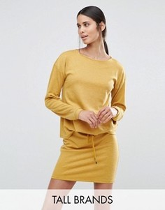 Свободное трикотажное платье Vero Moda Tall - Желтый