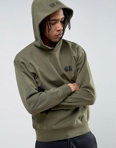 Спортивный худи в стиле милитари Carhartt WIP - Зеленый