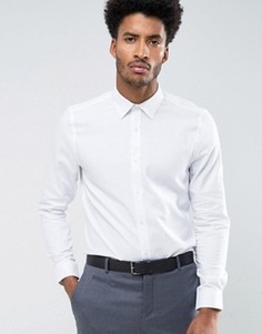 Узкая рубашка Ben Sherman Weave - Белый