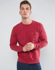 Красный свитшот Lyle & Scott - Красный