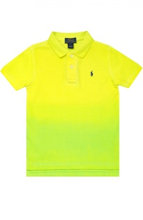 Хлопковое поло с короткими рукавами Polo Ralph Lauren